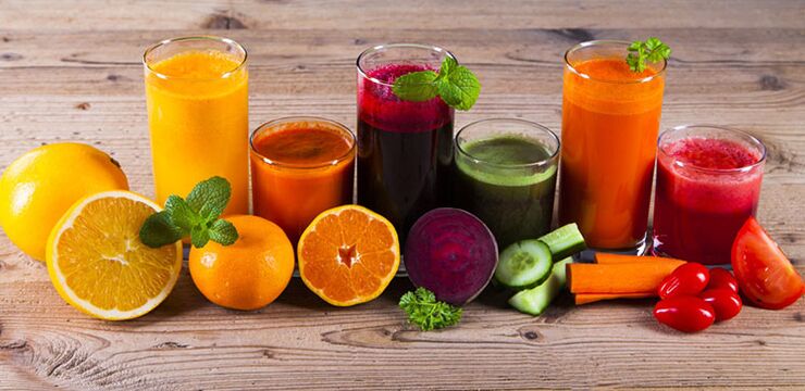Dieta para adelgazar con zumos recién exprimidos