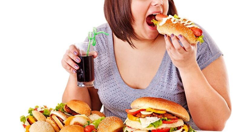Alimentos poco saludables en la diabetes tipo 2